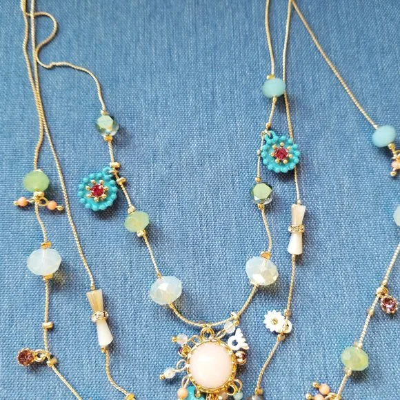 Betsey Johnson Tri-Necklace - NWT - Picture 5 of 10